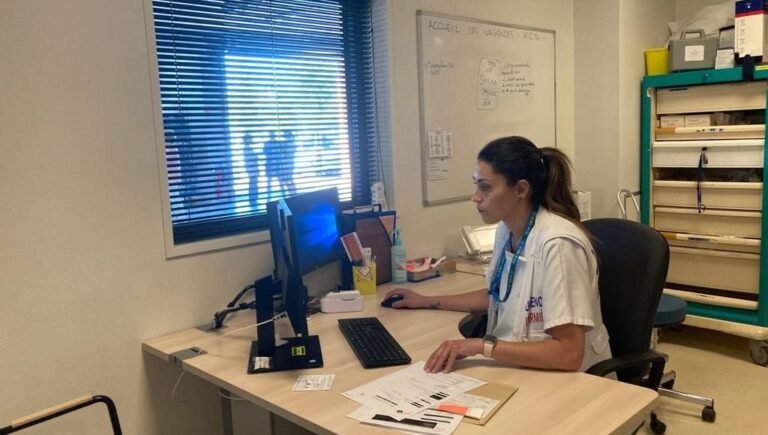 Photo du Secretariat des urgences du centre hospitalier de Figeac