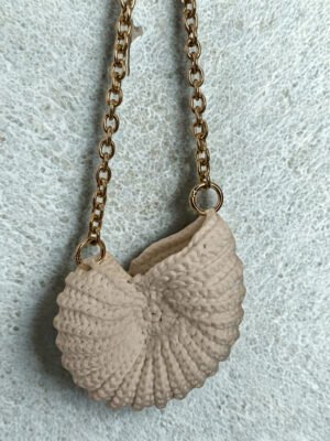 Sac coquillage en crochet